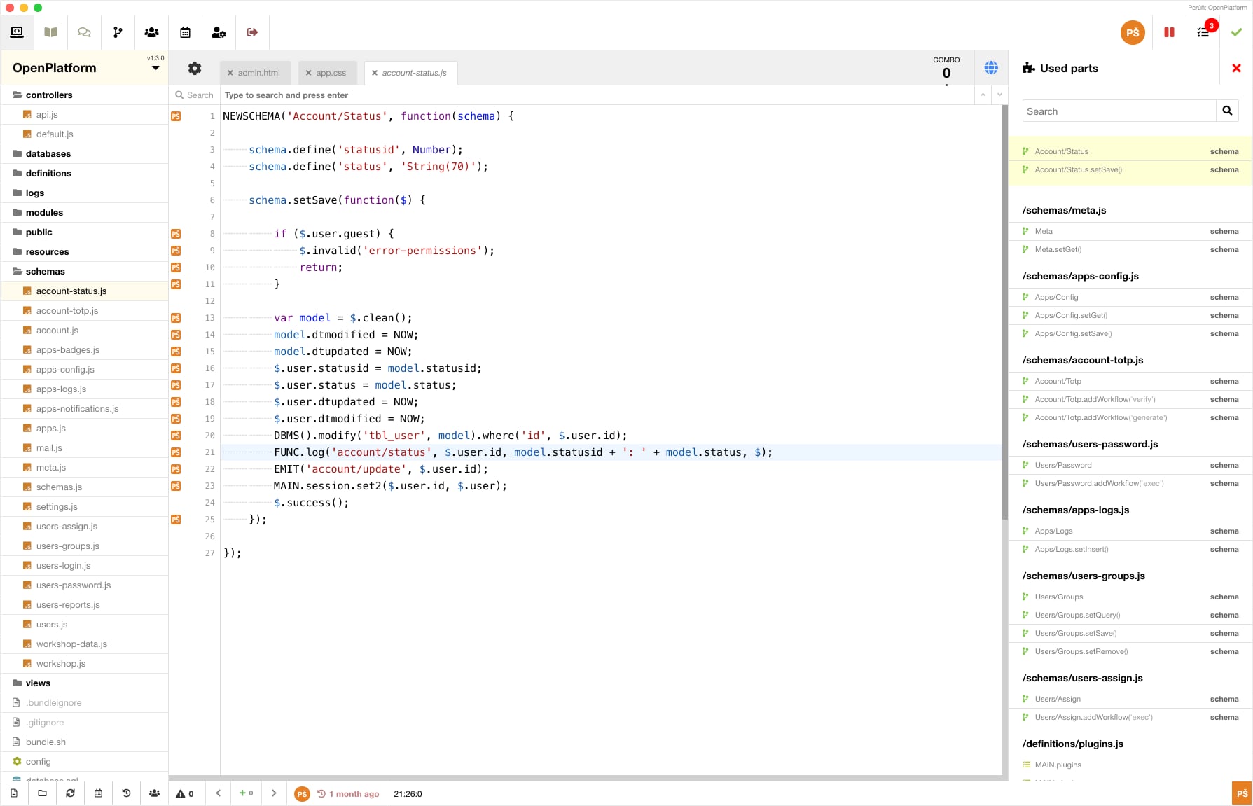 Total.js Code Editor